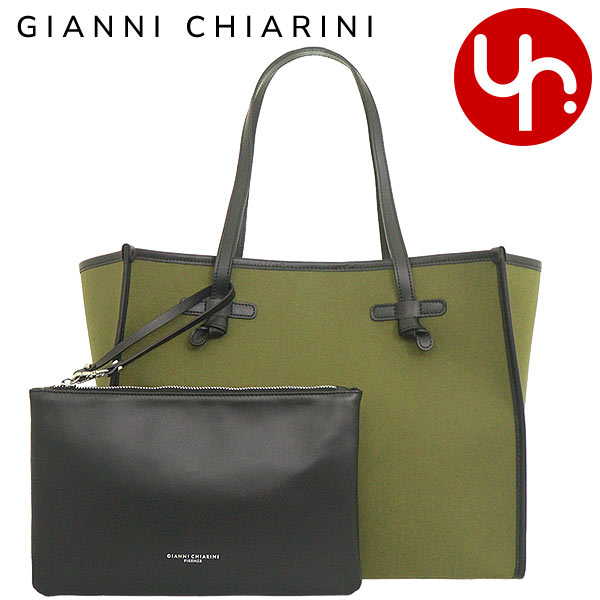 ジャンニ キアリーニ GIANNI CHIARINI バッグ トートバッグ BS 6850 CNV SE ミリターレ×コルダ 特別送料無料 MARCELLA マルチェッラ M コットン トートバッグ (ポーチ付き)レディース ブランド 通販 通勤