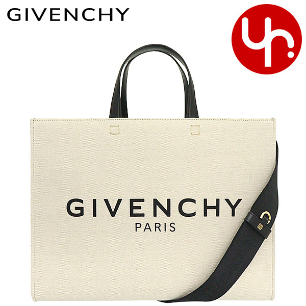 ジバンシィ 【72時間限定ポイント2倍】ジバンシィ GIVENCHY バッグ トートバッグ BB50N2B1DR ベージュ×ブラック 特別送料無料 キャンバス ロゴ ミディアム G トート バッグレディース ブランド 通販 通勤