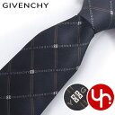 【72時間限定ポイント2倍】ジバンシィ GIVENCHY アパレル ネクタイ GV80LS J5912 ブラック 特別送料無料 ジバンシィ チェック ダブルライ...