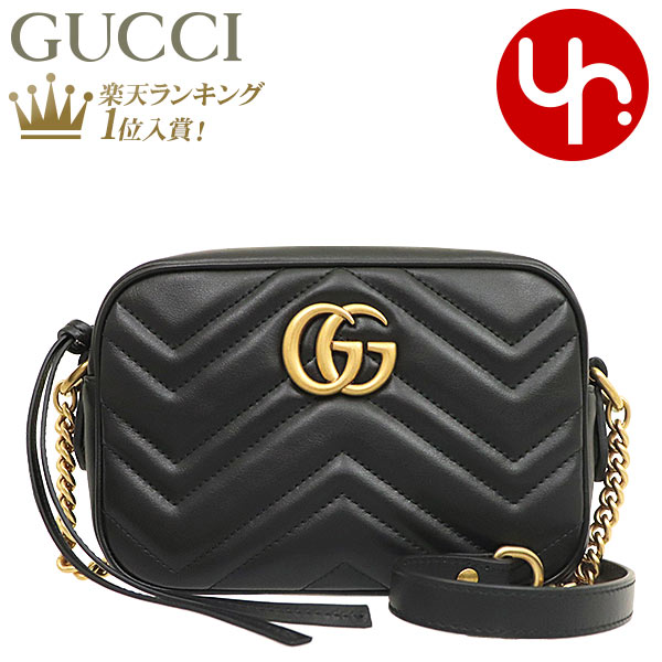 【ポイント2倍 3/13 0時迄】グッチ GUCCI バッグ ショルダーバッグ 448065 DTD1T ブラック 特別送料無料 GGマーモント キルティング レザー スモール クロスボディーレディース ブランド 通販 斜めがけ タイムセール