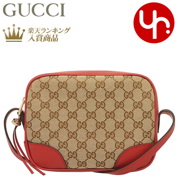 グッチ GUCCI バッグ ショルダーバッグ 449413 KY9LG ベージュ×レッド 特別送料無料 GG キャンバス レザー スクエア ショルダーバッグ アウトレットレディース ブランド 通販 斜めがけ 2021 母の日