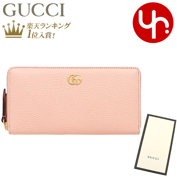 グッチ 財布（レディース） グッチ GUCCI 財布 長財布 456117 CAO0G パーフェクトピンク 特別送料無料 プチ GG マーモント レザー ラウンド ジップ ウォレットレディース ブランド 通販