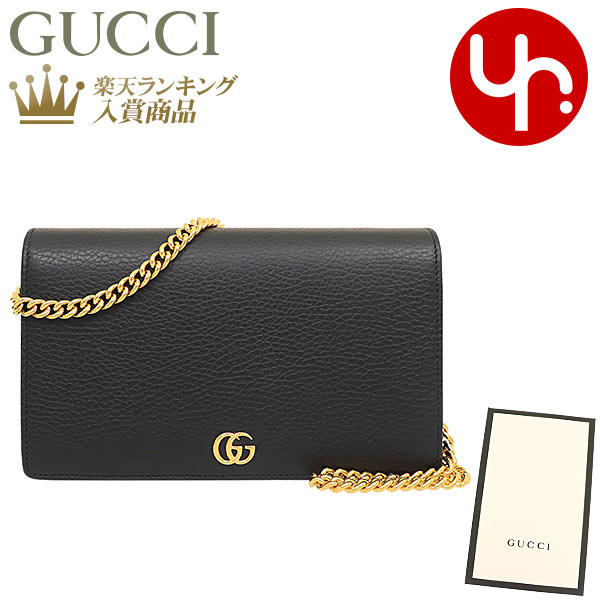 【週末ポイント2倍】グッチ GUCCI バッグ ショルダーバッグ 497985 CAO0G ブラック 特別送料無料 プチ GG マーモント テクスチャード レザー ミニ チェーン ショルダー バッグ レディース ブランド 通販 斜めがけ 2021