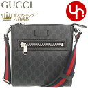 【24時間限定ポイント2倍】グッチ GUCCI バッグ ショルダーバッグ 523599 K5RLN ブラック×グレー 特別送料無料 GG スプリーム キャンバス ウェブ ストラップ スモール メッセンジャーメンズ レディース ブランド 通販 斜めがけ