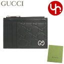 グッチ GUCCI 小物 カードケース 597560 CWC1N ブラック 特別送料無料 ドリアン グッチシマ シグネチャー レザー メタル GG カード コイン ケースメンズ レディース ブランド 通販(4)