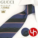 グッチ GUCCI アパレル ネクタイ 499696 4B002 ミッドナイトブルー×レッド 特別送料無料 LATANYA インターロッキング GG ストライプ シルク ネクタイメンズ ブランド 通販