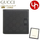 グッチ 二つ折り財布（メンズ） グッチ GUCCI 財布 二つ折り財布 150413 G1XWN ブラック 特別送料無料 GG ナイロン キャンバス レザー バイフォールド コイン ウォレット アウトレット品メンズ ブランド 通販 2023SS