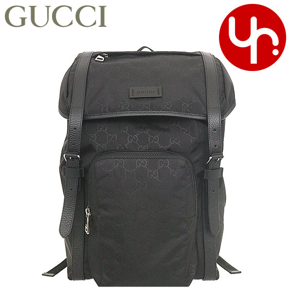 【72時間限定ポイント2倍】グッチ GUCCI バッグ リュック 510336 K28CN ブラック 特別送料無料 GG ナイロン バックパック アウトレット品メンズ レディース ブランド 通販 通勤 旅行 2023AW