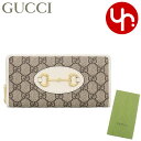 【48時間限定ポイント2倍】グッチ GUCCI 財布 長財布 621889 92TCG ベージュ×ホワイト 特別送料無料 GGスプリームキャンバス レザー ホースビットラウンド ジップ ウォレットレディース ブランド 通販