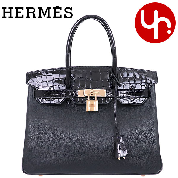 エルメス HERMES バッグ ハンドバッグ ブラック 送料無料 バーキン タッチ 30cm アリゲーター トリヨンノヴィーロ ゴールド金具 C刻印 バーキン30レディース ブランド 通販 2020 母の日 あす楽