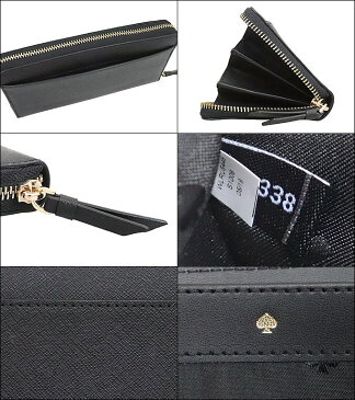 ケイトスペード kate spade 財布 長財布 WLRU5448 ブラック 特別送料無料 キャメロン レザー ラージ コンチネンタル ラウンド ジップ ウォレット アウトレットレディース ブランド 通販 2021