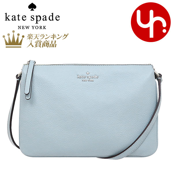 ケイトスペード kate spade バッグ ショルダーバッグ WKRU5942 フロスティドブルー 特別送料無料 ジャクソン レザー トリプル ガセット クロスボディー アウトレットレディース ブランド 通販 斜めがけ