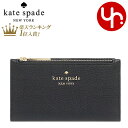 ケイト・スペード ニューヨーク 革小銭入れ レディース ケイトスペード kate spade 財布 コインケース WLR00395 ブラック 特別送料無料 レイラ レザー スモール スリム バイフォールド ウォレット アウトレット品レディース ブランド 通販 薄型