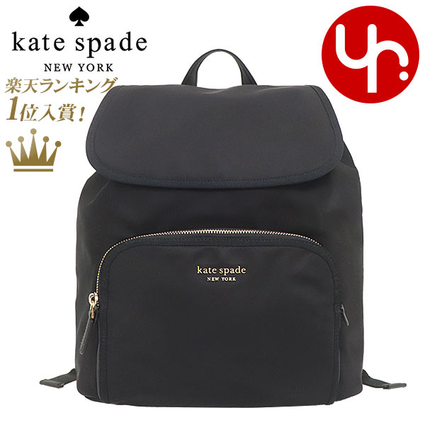 ケイトスペード kate spade バッグ リュック K4467 ブラック 特別送料無料 ザ リトル ベター サム リナイロン ミディアム バックパックレディース ブランド 通販 通勤 旅行のサムネイル
