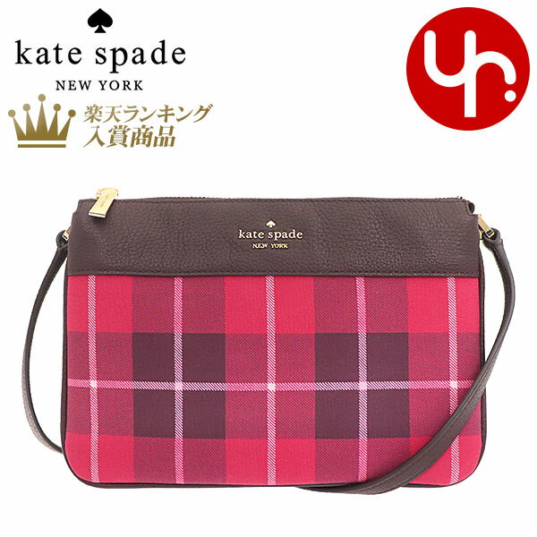 ケイトスペード kate spade バッグ ショルダーバッグ WKR00655 ブライトローズマルチ 特別送料無料 レイラ クラシック プラッド ファブリック トリプル ガセット クロスボディー アウトレット品レディース ブランド 通販 斜めがけ 2021AW