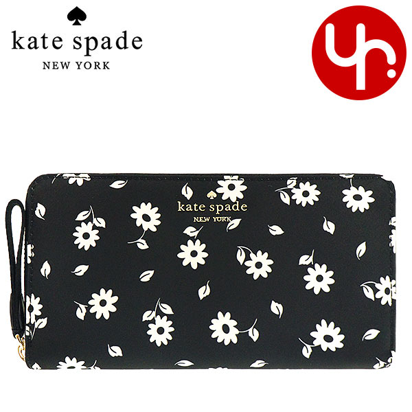 ケイトスペード kate spade 財布 長財布 K6007 ブラックマルチ 特別送料無料 チェルシー ザ リトル ベター リナイロン デイジー プリント ラージ コンチネンタル ラウンド ジップ ウォレット アウトレット品レディース ブランド 通販のサムネイル