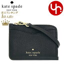 ケイト・スペード ニューヨーク パスケース 【48時間限定ポイント5倍】ケイトスペード kate spade 小物 カードケース WLR00398 ブラック 特別送料無料 レイラ ペブルド レザー スモール カード ホルダー コインケース リストレット アウトレット品レディース ブランド 通販