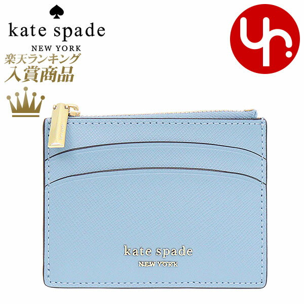 【10時間限定ポイント10倍】ケイトスペード kate spade 小物 カードケース PWR00017 モーニングスカイ 特別送料無料 スペンサー サフィアーノ レザー コイン カード ケースレディース ブランド 通販 2022SS