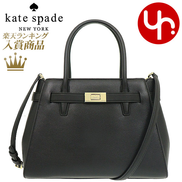 ケイトスペード kate spade バッグ ハンドバッグ K7349 ブラック 特別送料無料 ルシア リファインド グレイン レザー ミディアム サッチェル アウトレット品レディース ブランド 通販 斜めがけ 2022SS