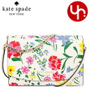 ケイトスペード　ポシェット ケイトスペード kate spade バッグ ショルダーバッグ KB589 クリームマルチ 特別送料無料 カーソン ガーデン ブーケ プリント PVC コンバーチブル クロスボディー アウトレット品レディース ブランド 通販 斜めがけ 2023SS