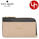 ケイトスペード 【48時間限定ポイント5倍】ケイトスペード kate spade 小物 カードケース KC518 トースティッドヘーゼルナッツマルチ 特別送料無料 マディソン カラーブロック サフィアーノ レザー トップ ジップ カード ホルダー アウトレット品レディース ブランド 通販 2023AW