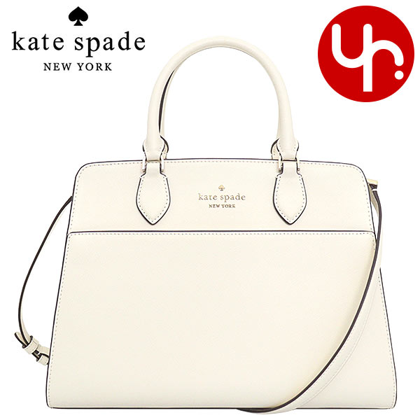 ケイトスペード　ポシェット 【72時間限定ポイント5倍】ケイトスペード kate spade バッグ ショルダーバッグ KC436 メレンゲ 特別送料無料 マディソン サフィアーノ レザー ミディアム サッチェル アウトレット品レディース ブランド 通販 斜めがけ 2024SS