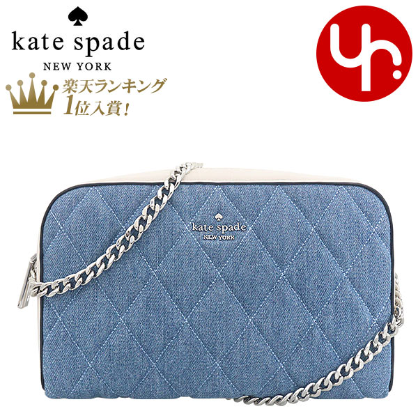 ケイトスペード　ポシェット 【48時間限定ポイント2倍】ケイトスペード kate spade バッグ ショルダーバッグ KG667 ブルーマルチ 特別送料無料 キャリー デニム カラーブロック ミニ カメラ バッグ アウトレット品レディース ブランド 通販 斜めがけ 2024SS