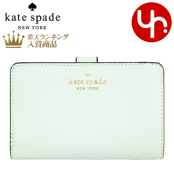 ケイト・スペード ニューヨーク 二つ折り財布 レディース 【48時間限定ポイント2倍】ケイトスペード kate spade 財布 二つ折り財布 WLR00394 ライムシャーベット 特別送料無料 レイラ ペブルド レザー ミディアム コンパクト バイフォールド ウォレット アウトレット品レディース ブランド 通販 L型 2024SS