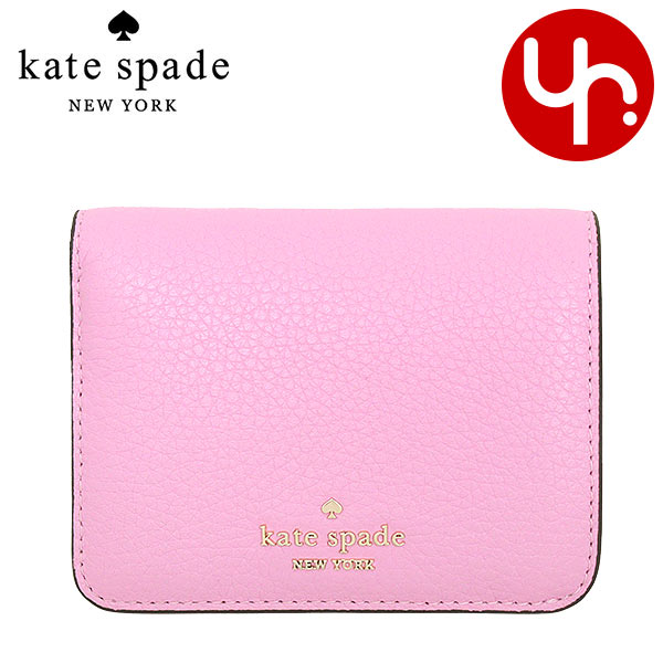楽天インポートコレクションYRケイトスペード kate spade 財布 二つ折り財布 KH788 マンデビラ 特別送料無料 レナ ぺブルド レザー スモール バイフォールド ウォレット アウトレット品レディース ブランド 通販 薄型 2025SS