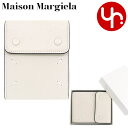 メゾン マルジェラ 二つ折り財布 メンズ メゾンマルジェラ Maison Margiela 財布 二つ折り財布 SA1UI0014 P4806 アイボリー 特別送料無料 4ステッチ ゴート レザー バイフォールド カード ホルダー ウォレットメンズ レディース ブランド 通販 薄型