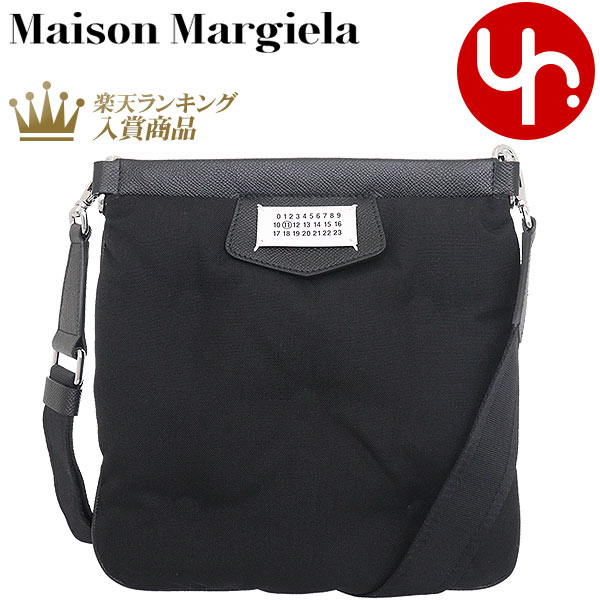 【48時間限定ポイント2倍】メゾンマルジェラ Maison Margiela バッグ ショルダーバッグ SB2WG0008 P1511 ブラック 特別送料無料 グラム スラム スポーツ ナイロン フラット ポケット クロスボディーレディース メンズ ブランド 通販 斜めがけ 2023AW