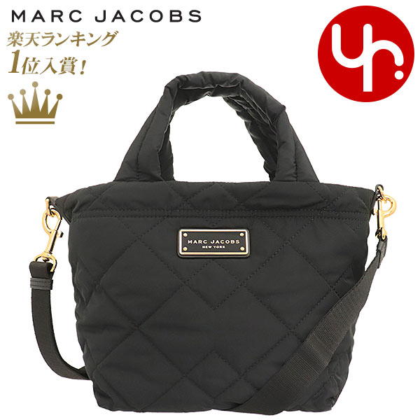 マークジェイコブス Marc Jacobs バッグ トートバッグ M0016681 ブラック 特別送料無料 キルテッド ナイロン ミニ トートバッグ アウトレット品レディース ブランド 通販 斜めがけのサムネイル