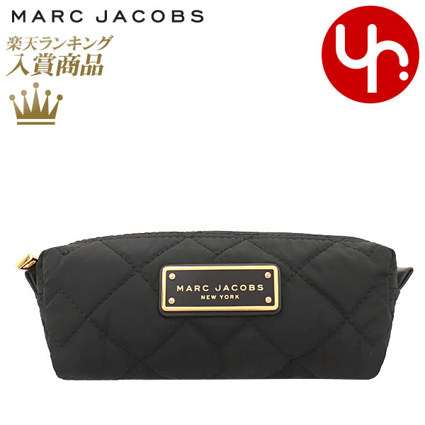 【6時間限定ポイント10倍】マークジェイコブス Marc Jacobs 小物 ポーチ M0011327 ブラック 特別送料無料 キルテッド ナイロン コスメティック ポーチ アウトレット品レディース ブランド 通販 2022 母の日