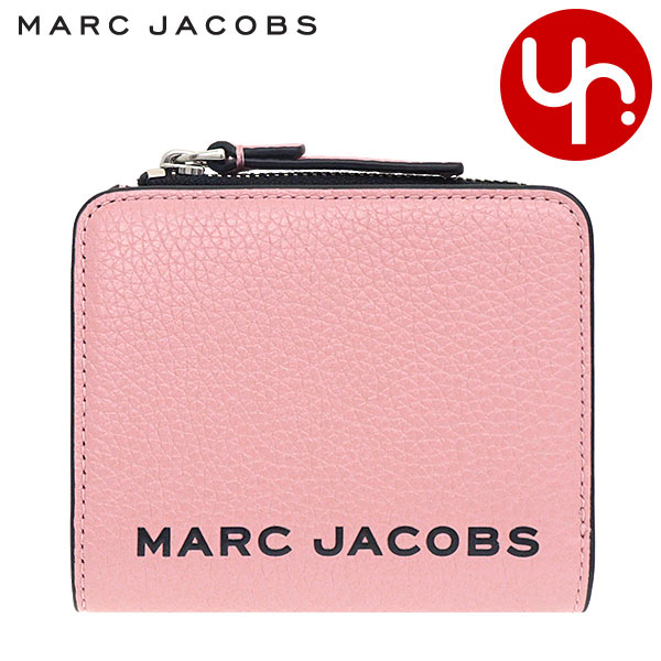 【39時間限定ポイント2倍】マークジェイコブス Marc Jacobs 財布 二つ折り財布 M0017140 ローズタン 特別送料無料 ザ ボールド レザー ミニ コンパクト ジップ ウォレット レディース ブランド 通販 L型 2022SS