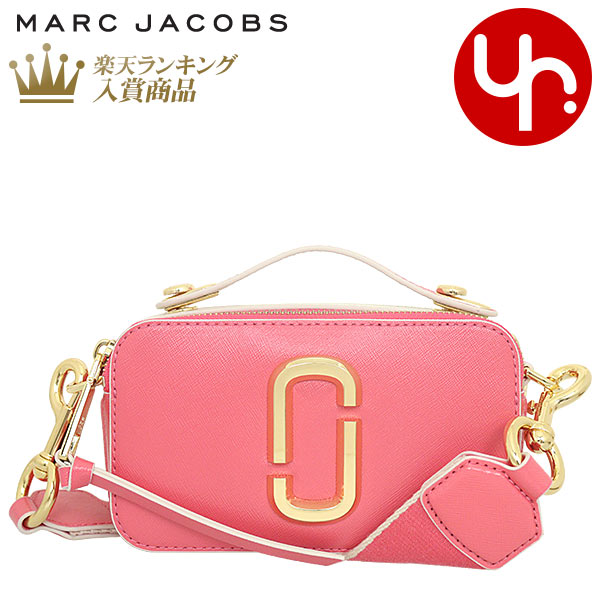 マークジェイコブス バッグ（レディース） マークジェイコブス Marc Jacobs バッグ ショルダーバッグ M0015797 フラートピンク 特別送料無料 ザ スナップショット レザー ダブルJ ロゴ スモール トップ ハンドル カメラ バッグレディース ブランド 通販 斜めがけ