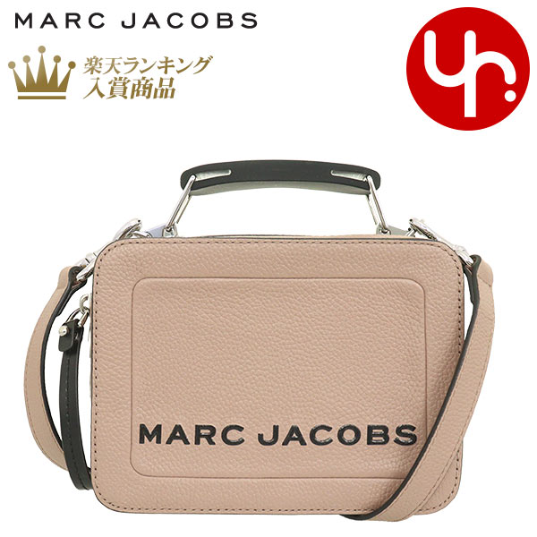 マークジェイコブス バッグ（レディース） マークジェイコブス Marc Jacobs バッグ ショルダーバッグ M0014840 ベージュ 特別送料無料 ザ テクスチャード ボックス 20 レザー ロゴ トップ ハンドル クロスボディーレディース ブランド 通販 斜めがけ