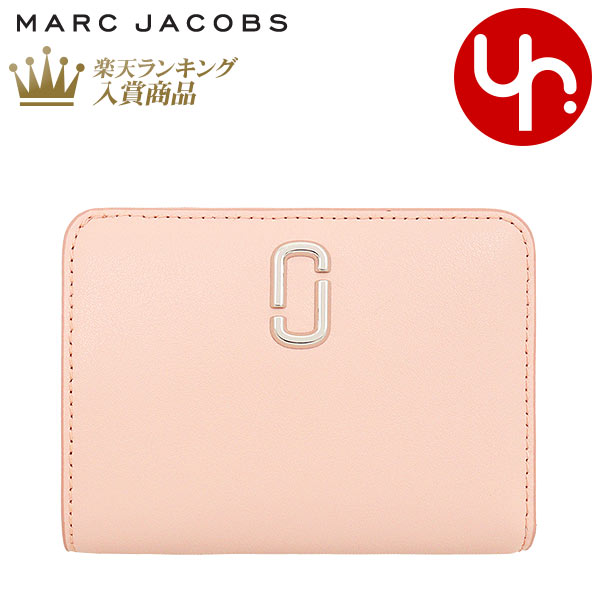 マーク ジェイコブス 二つ折り財布 レディース マークジェイコブス Marc Jacobs 財布 二つ折り財布 2S3SMP003S01 ローズ 特別送料無料 ザ J マーク カウ スプリット レザー ミニ コンパクト ウォレットレディース ブランド 通販 薄型 L型 2023SS