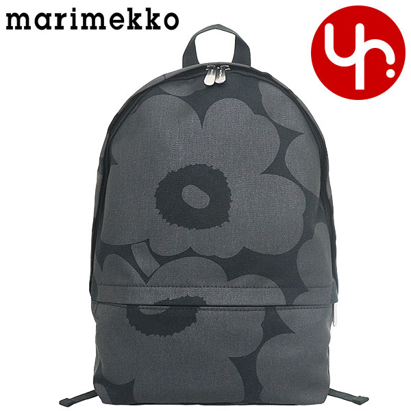 マリメッコ 【76時間限定ポイント3倍】マリメッコ Marimekko バッグ リュック 47583 ブラック×ブラック 特別送料無料 ENNI WX PIENI UNIKKO ピエニ ウニッコ コットン キャンバス バックパックレディース ブランド 通販 通勤 旅行 2023AW