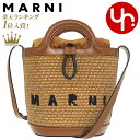 楽天インポートコレクションYR【48時間限定ポイント2倍】マルニ MARNI バッグ ショルダーバッグ SCMP0056Q1 P3860 ローシェンナ 特別送料無料 トロピカリア ラフィア コットン ナイロン マルニ ロゴ ミニ バケット バッグレディース ブランド 通販 斜めがけ