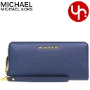 マイケルコース MICHAEL KORS 財布 長財布 35T7GTVE7L ネイビー 特別送料無料 マイケルコース ジェット セット トラベル レザー トラベ...