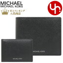 【24時間限定ポイント10倍】マイケルコース MICHAEL KORS 財布 二つ折り財布 36U9LHRF6L ブラック 特別送料無料 ハリソン レザー W ビルフォールド パスケース ウォレット アウトレットメンズ ブランド 通販