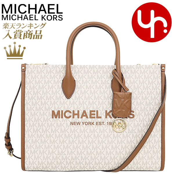 マイケルコース トートバッグ 【76時間限定ポイント10倍】マイケルコース MICHAEL KORS バッグ トートバッグ 35F2G7ZT2B バニラ 特別送料無料 ミレラ シグネチャー ロゴ ミディアム EW トート アウトレット品レディース ブランド 通販 斜めがけ 通勤