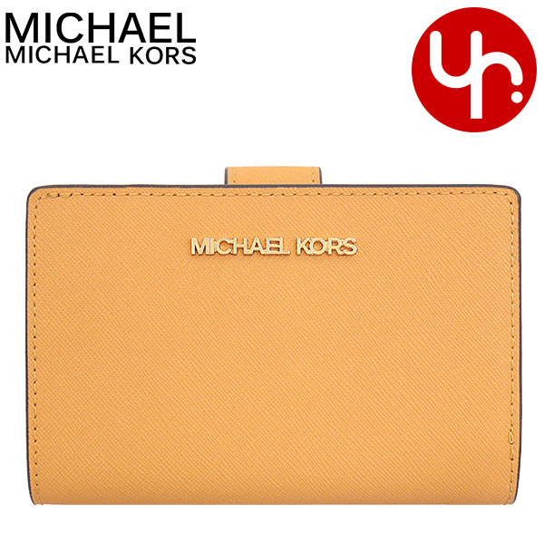 マイケルコース 財布 レディース 【76時間限定ポイント10倍】マイケルコース MICHAEL KORS 財布 二つ折り財布 35F7GTVF2L サイダー 特別送料無料 ジェット セット トラベル レザー ビルフォールド ジップ コインウォレット アウトレット品レディース ブランド 通販 2024SS