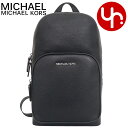 マイケルコース MICHAEL KORS バッグ ショルダーバッグ 37S4LCOY1L ブラック 特別送料無料 クーパー ペブルド レザー コミューター スリングパック アウトレット品メンズ ブランド 通販 斜めがけ 旅行 通勤 2024AW