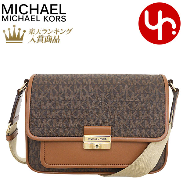 楽天インポートコレクションYR【72時間限定ポイント3倍】マイケルコース MICHAEL KORS バッグ ショルダーバッグ 35R5G2BM8B ブラウン 特別送料無料 ブラッドショー シグネチャー ミディアム クロスボディー アウトレット品レディース ブランド 通販 斜めがけ 旅行 通勤 2025SS