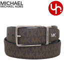 マイケルコース MICHAEL KORS アパレル ベルト 36F1LBLY9B ブラウン×ブラック 特別送料無料 シグネチャー レザーリバーシブル ロゴ ベル...