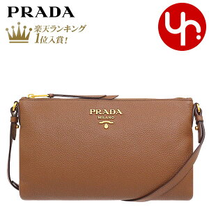 プラダ PRADA バッグ ショルダーバッグ 1BH050 2BBE コニャック 特別送料無料 カーフ レザー メタル レタリング ロゴ ショルダーバッグ レディース ブランド 通販 斜めがけ 2021