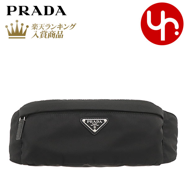 【週末限定ポイント2倍】プラダ PRADA バッグ ショルダーバッグ 2VL034 2DMG OOO ネロ 特別送料無料 テスート モンターニャ ナイロン トライアングル ロゴ ベルトバッグメンズ レディース ブランド 通販 斜めがけ 2021AW