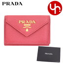 楽天インポートコレクションYRプラダ PRADA 財布 三つ折り財布 1MH021 QWA ペオニア 特別送料無料 サフィアーノ レザー メタル レタリング ロゴ ミニ トライフォールド ウォレットレディース ブランド 通販