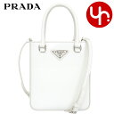 【24時間限定ポイント2倍】プラダ PRADA バッグ ショルダーバッグ 1BA331 ZO6 OOO ビアンコ 特別送料無料 ブラッシュド レザー トライアングル ロゴ スモール ショルダー トートレディース ブランド 通販 斜めがけ 2024SS